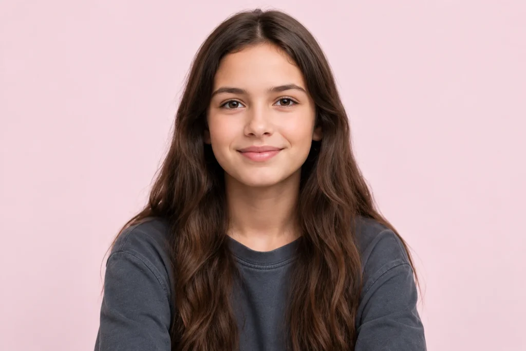 Adolescente durante avaliação neuropsicológica